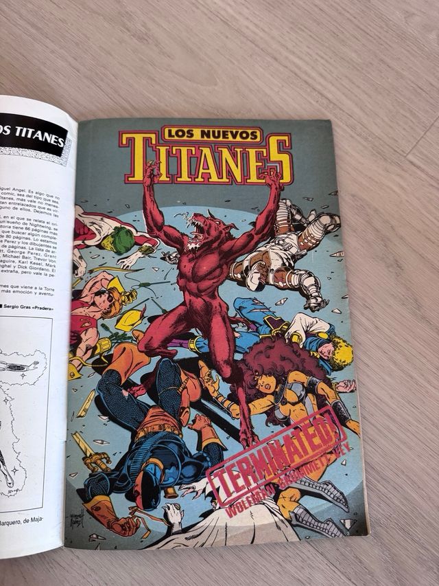 LOS NUEVOS TITANES ZINCO LOTE VINTAGE ¡RESCATADO !