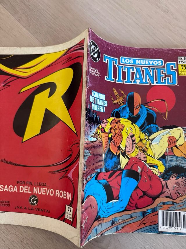 LOS NUEVOS TITANES ZINCO LOTE VINTAGE ¡RESCATADO !