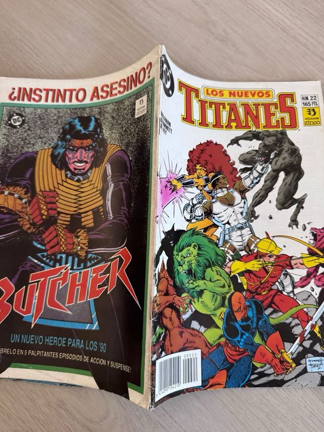 LOS NUEVOS TITANES ZINCO LOTE VINTAGE ¡RESCATADO !