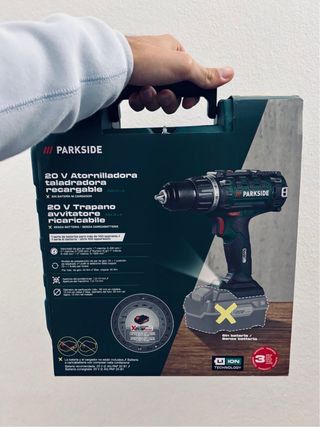 Taladro Atornillador Parkside 20V (Sin Batería)