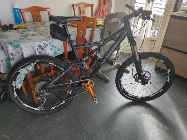 Bicicleta da Montagna Rockrider Nera