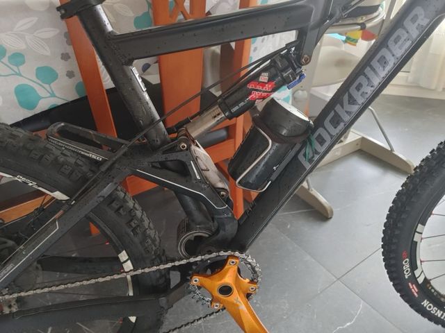 Bicicleta da Montagna Rockrider Nera