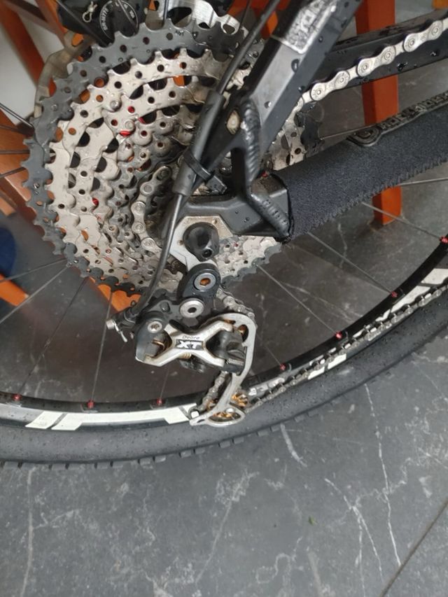 Bicicleta da Montagna Rockrider Nera