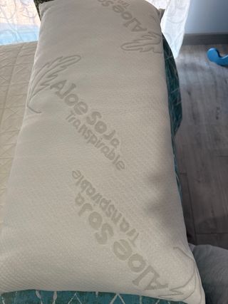 Almohada aloe transpirable 70cm (2 uds.)