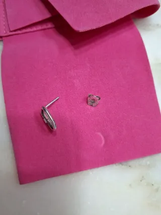 Pendientes Hold Tous Plata