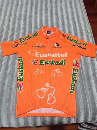 Maillot Ciclismo Euskaltel Naranja