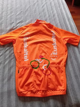 Maillot Ciclismo Euskaltel Naranja