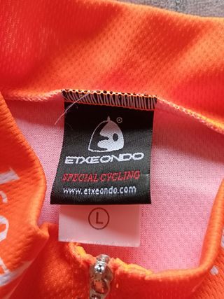 Maillot Ciclismo Euskaltel Naranja