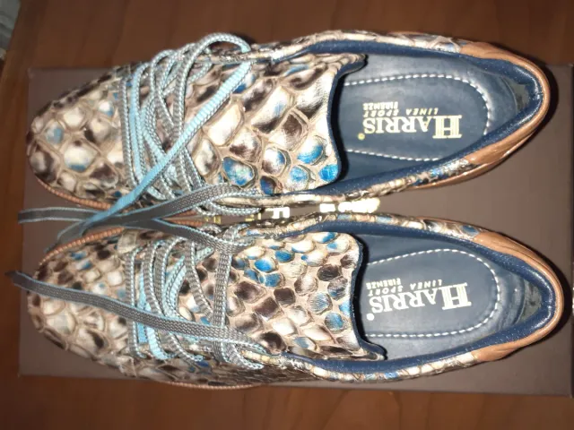 Scarpe uomo multicolor con lacci