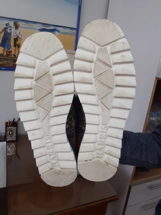 Scarpe uomo multicolor con lacci