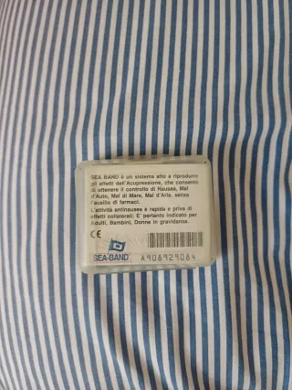 Braccialetti anti nausea Sea Band grigi