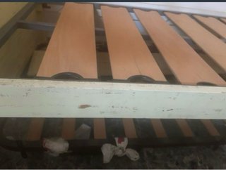 Regalo mesilla; Cama nido completa doble somier.