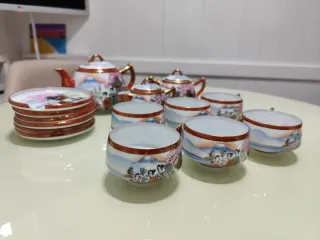 Juego Tazas Japonesas Montaña Fuji