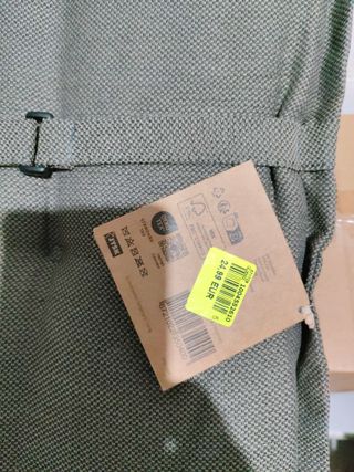 Cojín para tumbona gris