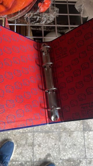 Quaderno ad anelli Hello Kitty