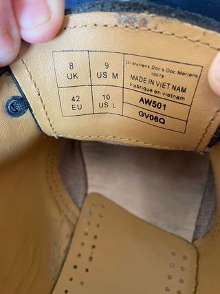 Dr. Martens Scarpe blu Uomo