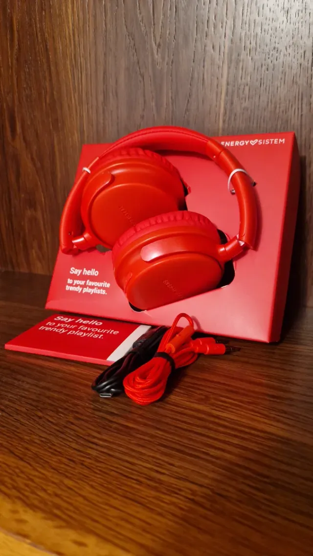 Auriculares Energy Sistem Style 3 Rojos