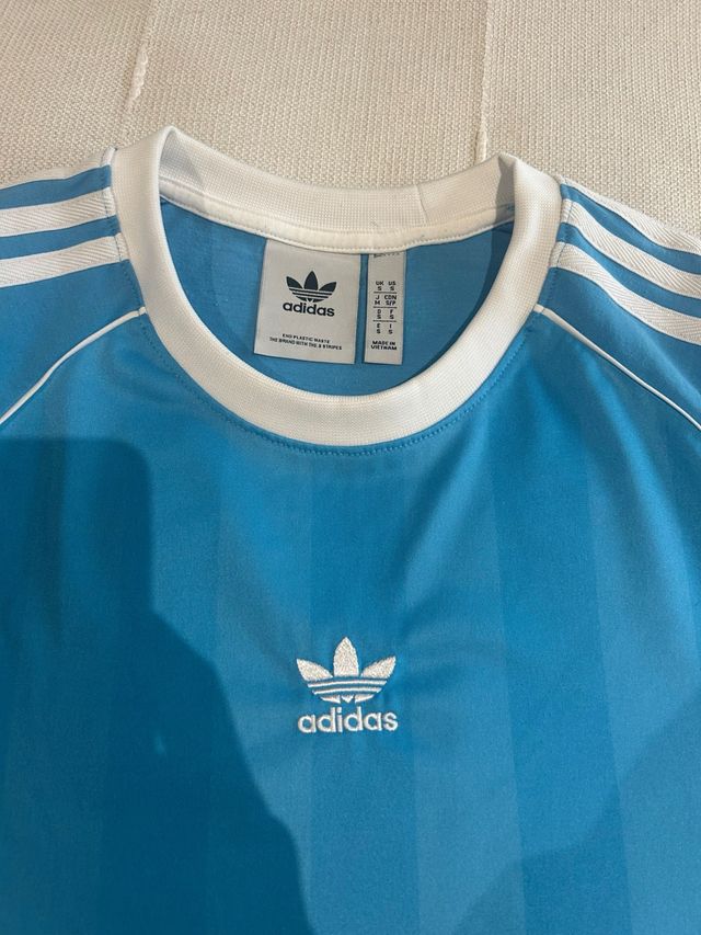 Camiseta Adidas Azul Talla S