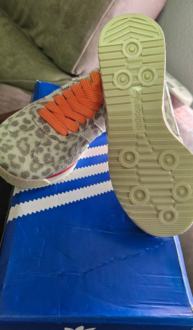 Zapatillas  Animal Print Naranja