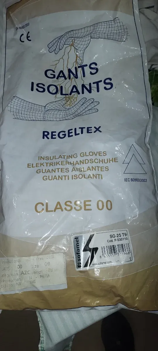 Guanti isolanti REGELTEX Classe 00