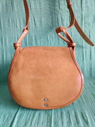 Bolso de piel genuina