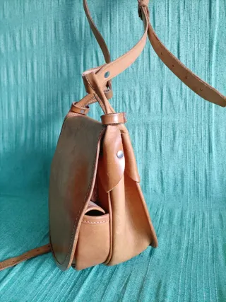 Bolso de piel genuina
