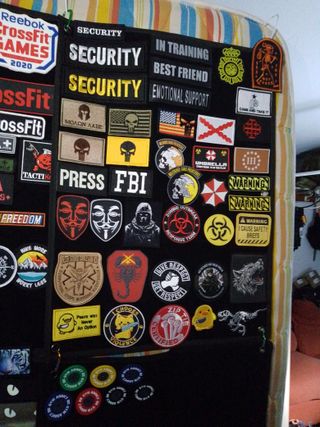 Mochila CrossFit 45L táctica militar negra