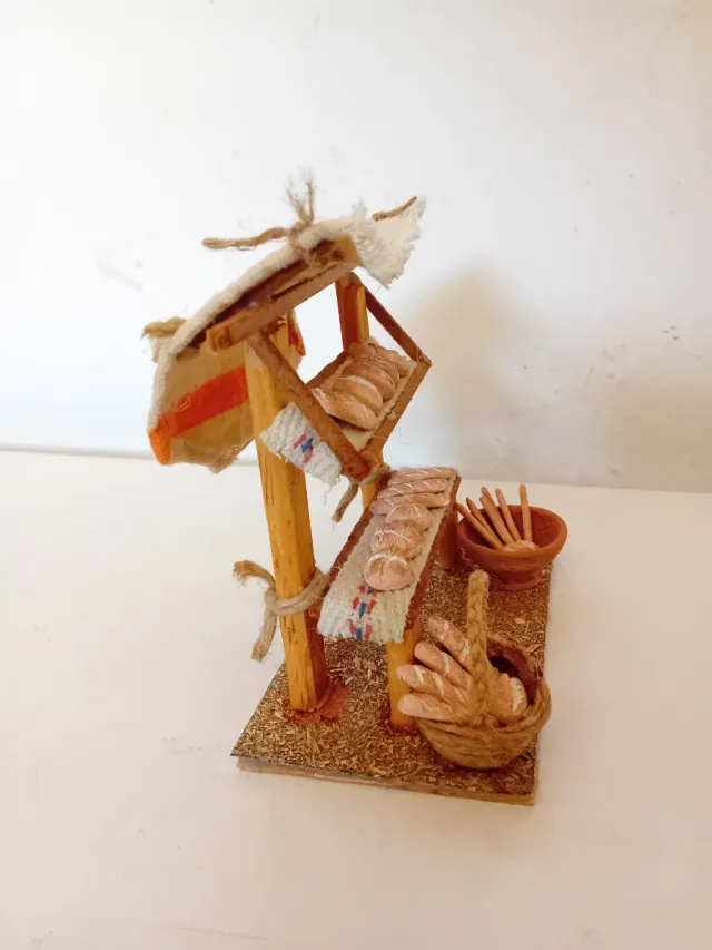 Puesto de pan en miniatura