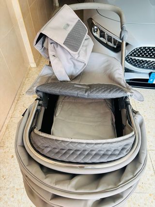 Carro Bebé Bebecar IP-OP Gris