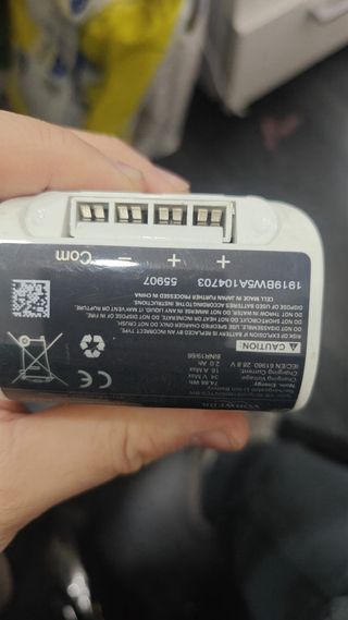 Vendo batteria e ebb100 per vb100 senza filo folle