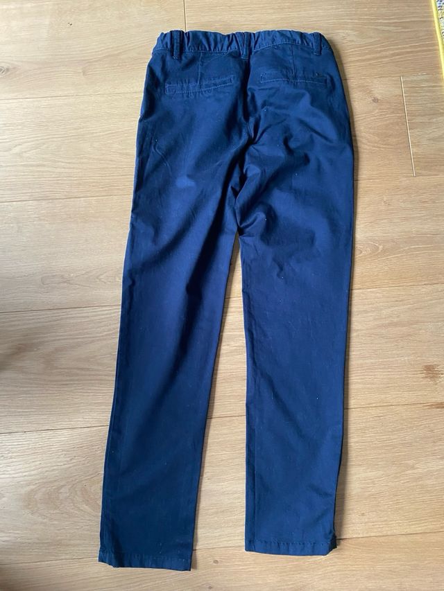 Pantalón Mango Azul Marino Talla 12 años (152 cm)