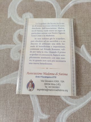Scapolare Madonna del Carmine