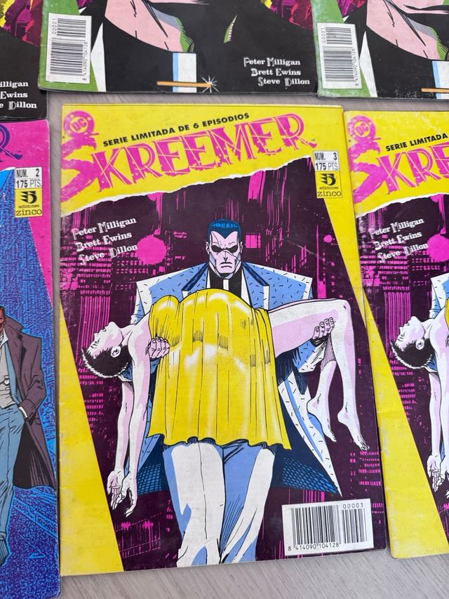 SKREEMER ZINCO 1992 ¡BUEN ESTADO NÚMEROS REPETIDOS