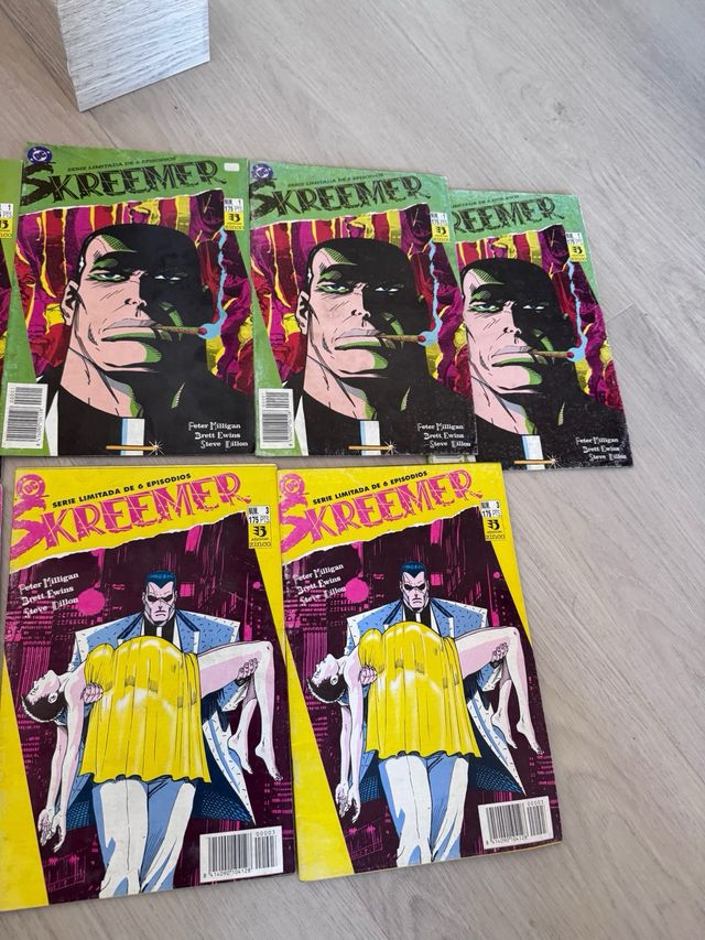 SKREEMER ZINCO 1992 ¡BUEN ESTADO NÚMEROS REPETIDOS