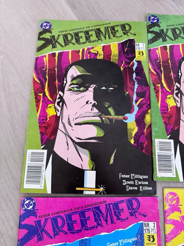 SKREEMER ZINCO 1992 ¡BUEN ESTADO NÚMEROS REPETIDOS