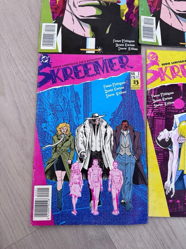 SKREEMER ZINCO 1992 ¡BUEN ESTADO NÚMEROS REPETIDOS