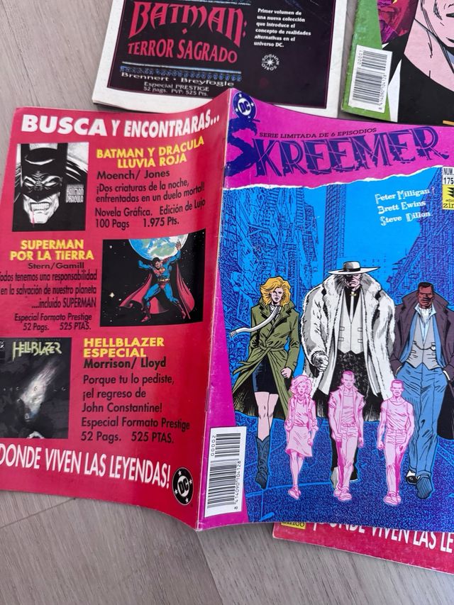 SKREEMER ZINCO 1992 ¡BUEN ESTADO NÚMEROS REPETIDOS