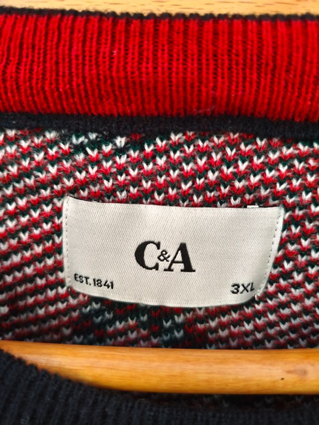 Jersey Navidad C&A Talla 3XL Calentito