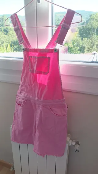 Peto corto rosa vaquero