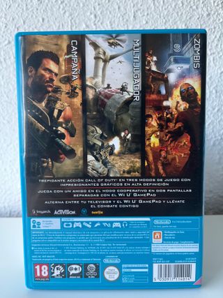 Juego Call of Duty Black Ops 2 Nintendo Wii U