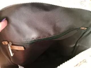 Mochila estampada flores y pájaros