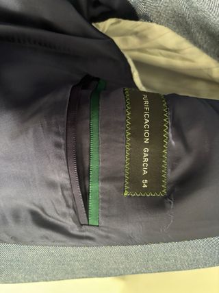 Americana / Blazer Purificación García  T54 azul