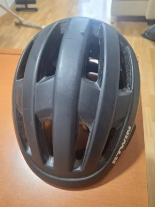 Casco de bici negro Vioo Clip