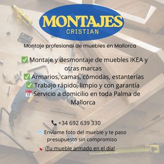 Montaje de muebles IKEA y Traslado 