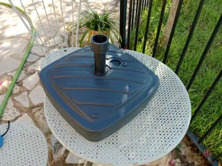 Base para sombrilla cuadrada
