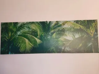 Panel de cama,también sirve como cuadro.