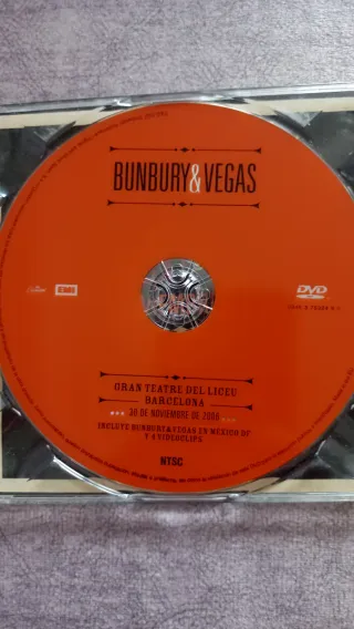 Bunbury & Vegas Liceu BCN DVD México 2006