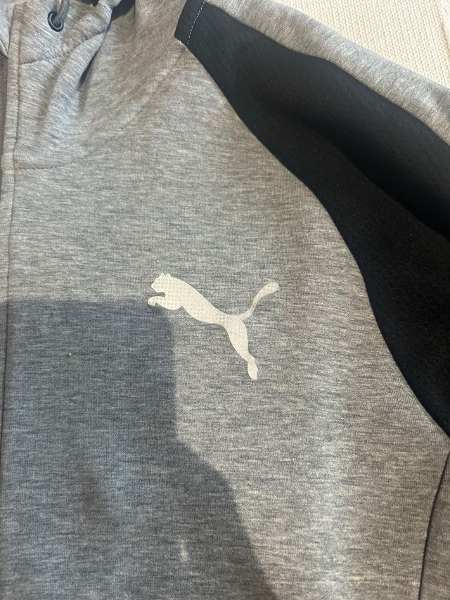 Chándal Puma gris y negro