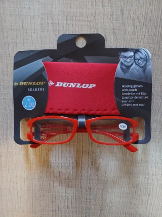 Gafas Dunlop Readers +2.00 con funda