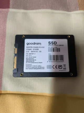 Disco duro SSD Goodram 512gb 2,5"SSD Goodram